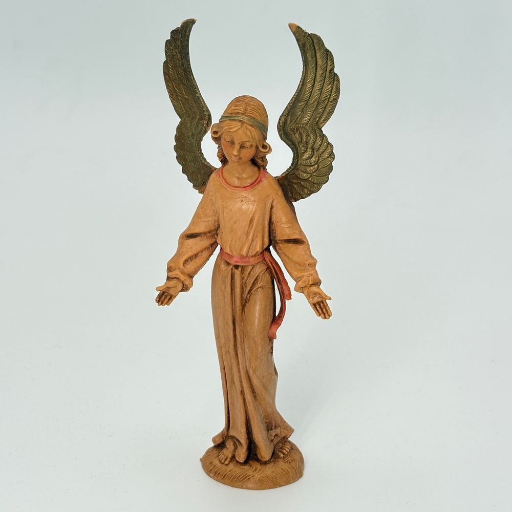 Fontanini Angel Figurine Depose Italy 1983 6 Inch Simonetti 51 Vintage